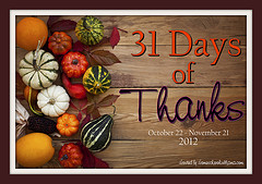 31 Days of Thanks