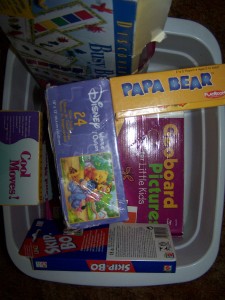 funBox 225x300 From Workboxes to Study Binders—Streamlining the Large Family Homeschool