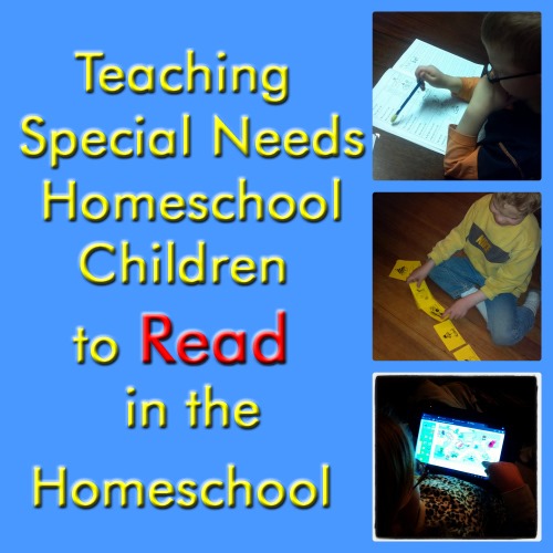Teaching Special Needs Children to Read