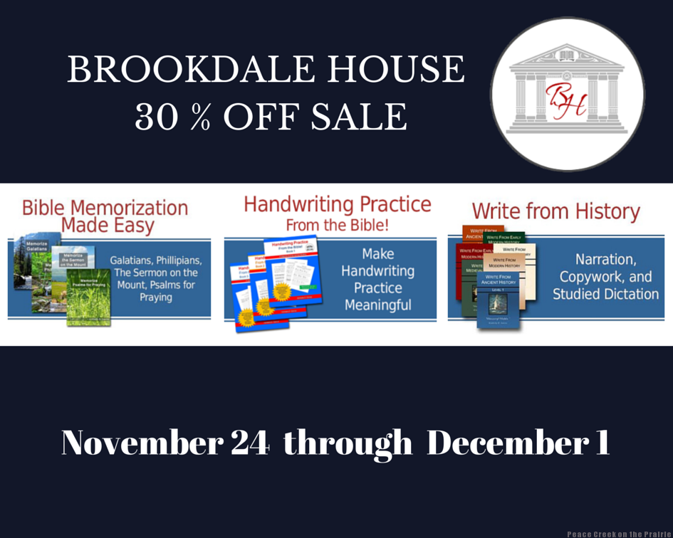 Brookdale House 30% Off Sale