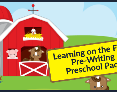Farm Preschool Learning Pack
