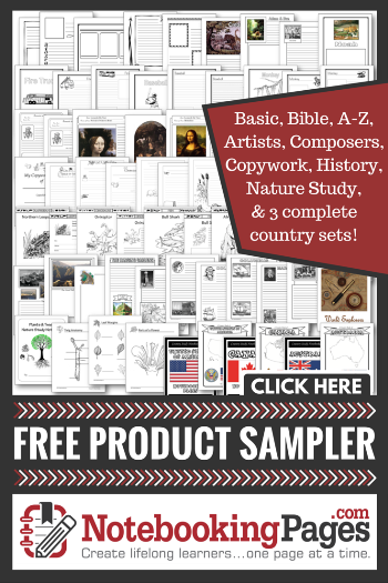 Free Notebooking Pages Sampler