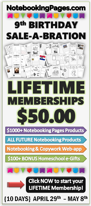 NotebookingPages.com 9th Birthday Sale-a-Bration